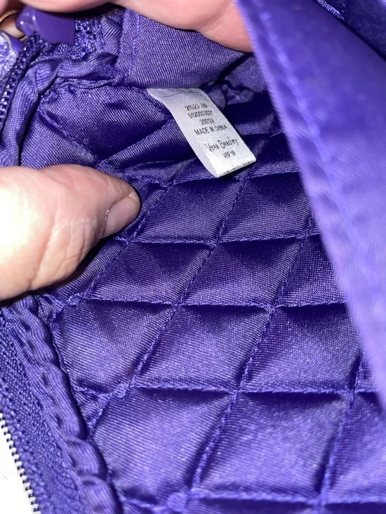 Vera Bradley Floral Wristlet Wallet - Purple - Picture 4 of 16